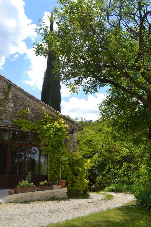 Maison D'Hotes Les Fougeres Mirmande Exteriér fotografie
