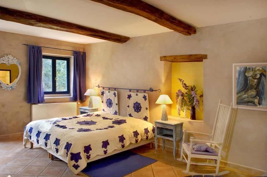 Maison D'Hotes Les Fougeres Mirmande Exteriér fotografie