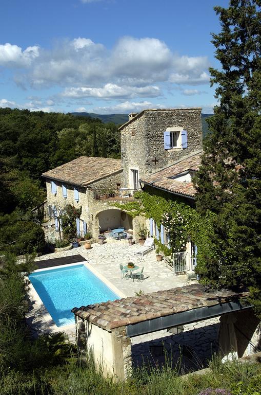 Maison D'Hotes Les Fougeres Mirmande Exteriér fotografie