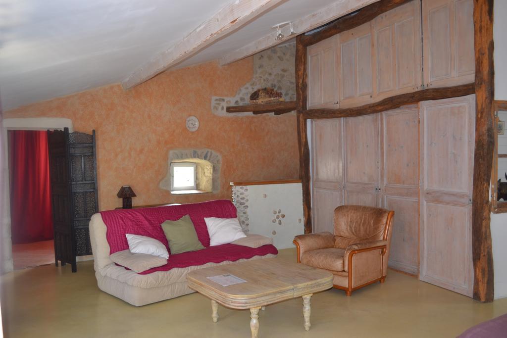 Maison D'Hotes Les Fougeres Mirmande Exteriér fotografie